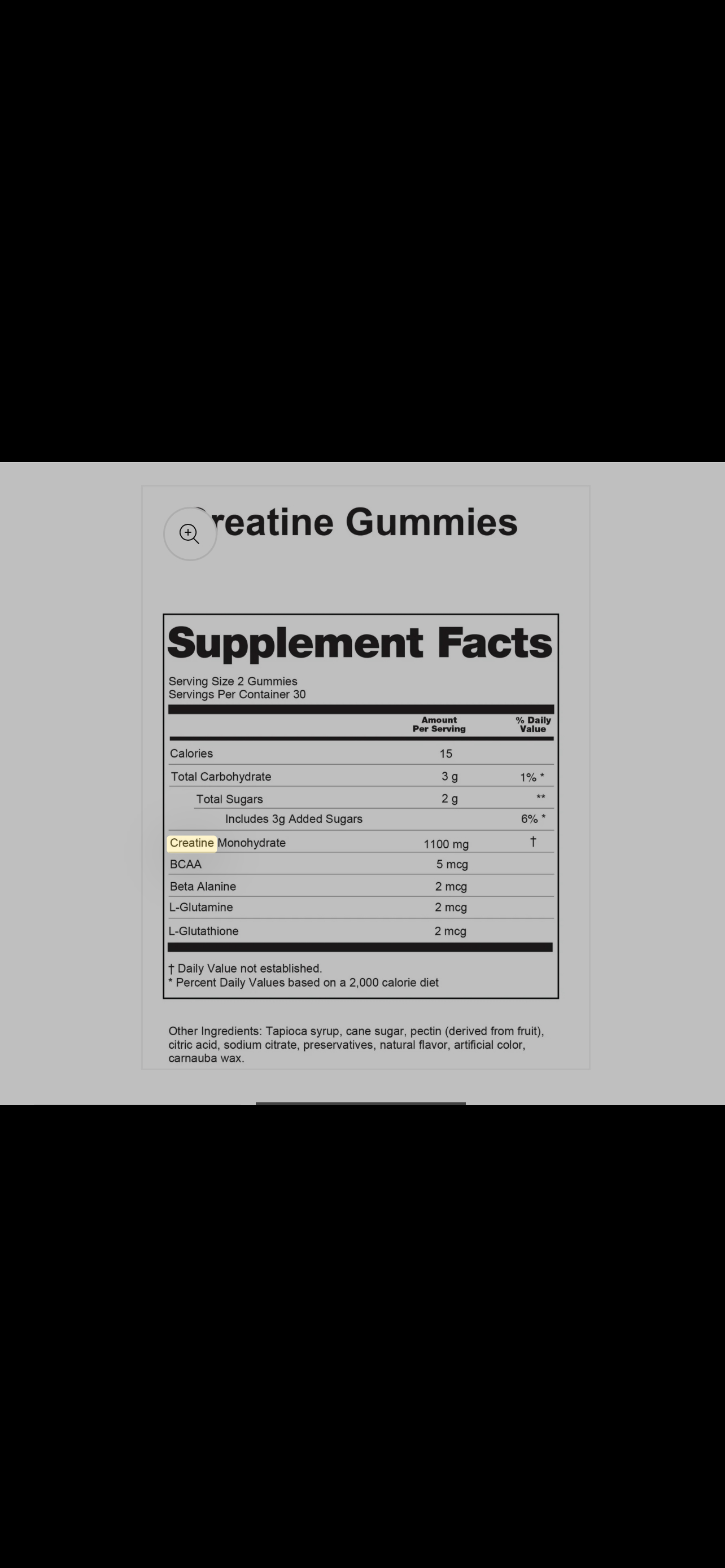 No Shnacks Creatine Gummies